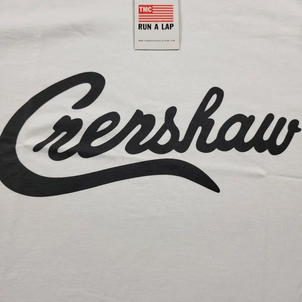 The Marathon Clothing Crenshaw Shirt Mens Small White Graphic Tee Streetwear - Picture 4 of 9